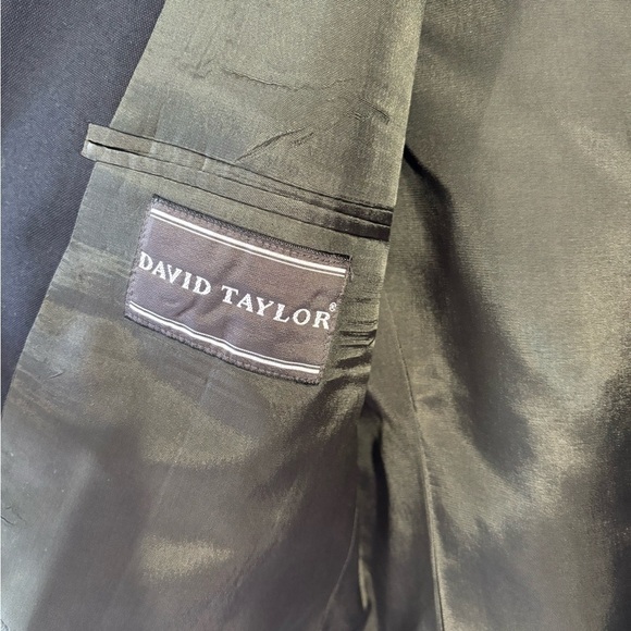 Men’s Black Blazer with gold buttons, 44S - Picture 3 of 10